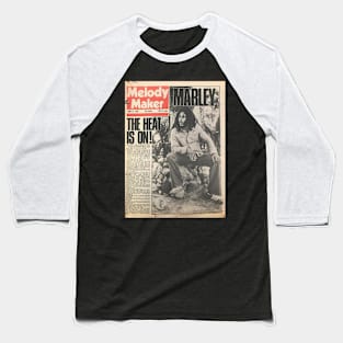 Reggae Newspaper Baseball T-Shirt